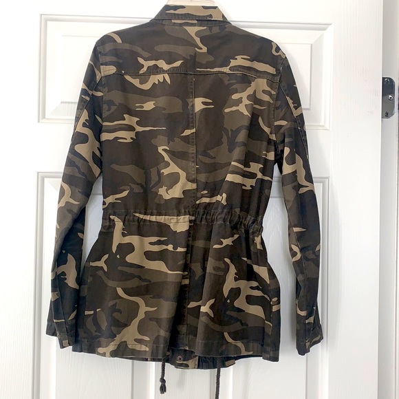 Sky and sparrow Army style jacket - Picture 2 of 4